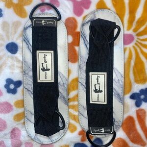 Suziebfitness Marble Ankle Straps